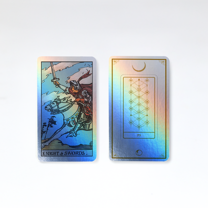 Gepersonaliseerde Tarotkaarten met Holografische Glans (70x120 mm)